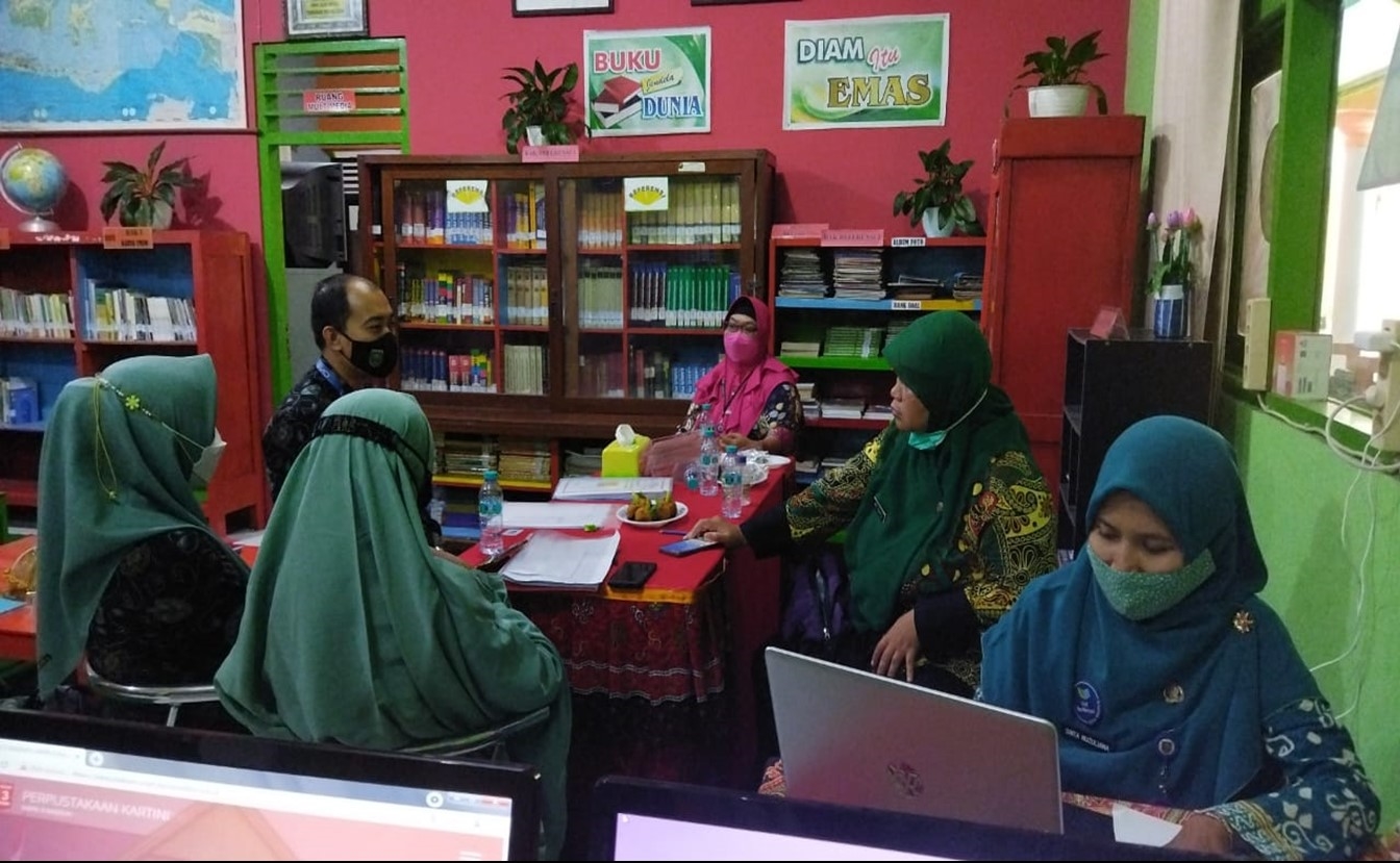 Kegiatan Koordinasi Perpus untuk peningkatan layanan